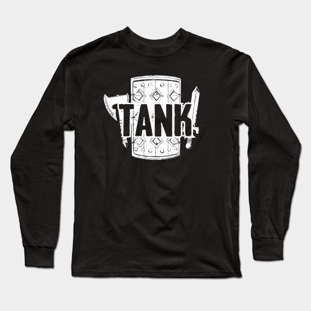 Tank Long Sleeve T-Shirt by tyleraldridgedesign